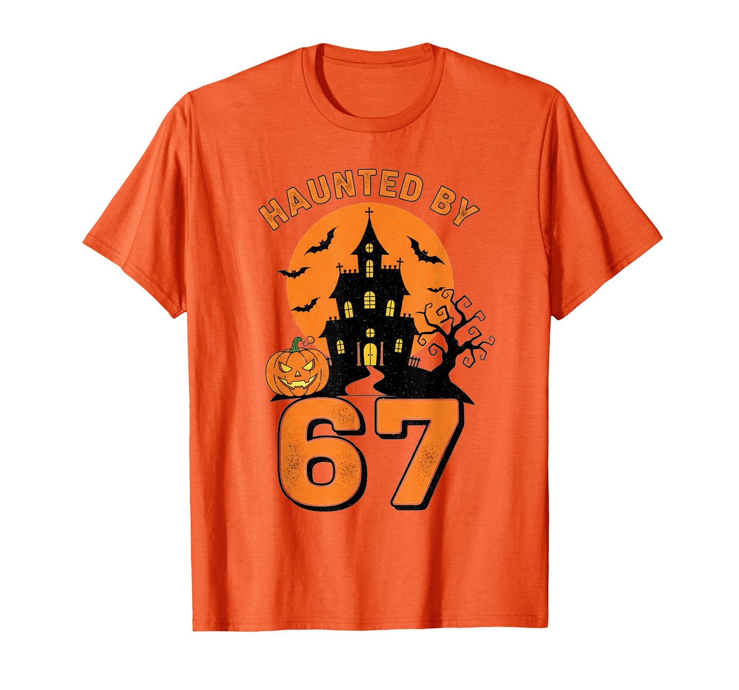 Haunted by 67 Funny Halloween T-Shirt