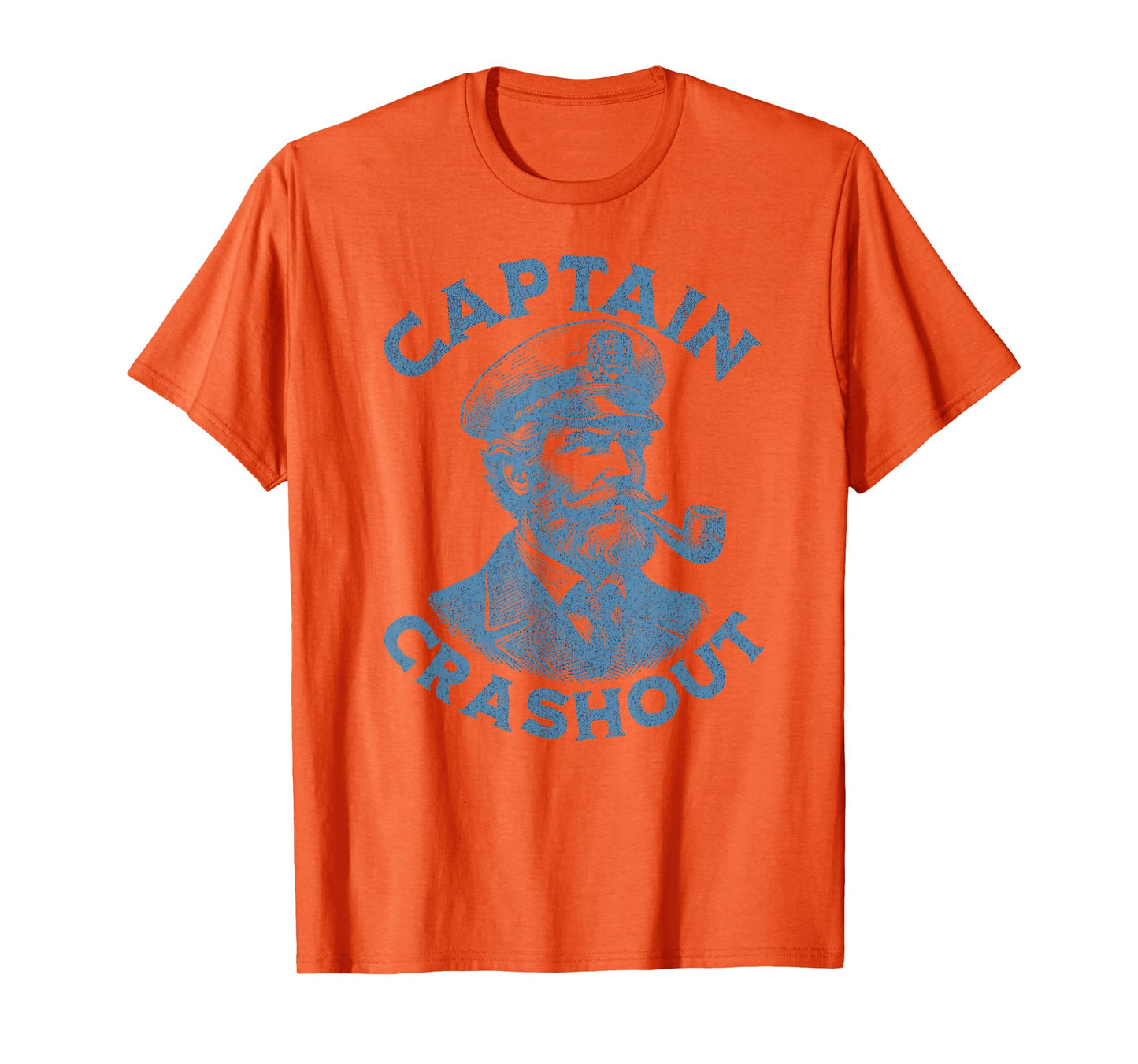 Captain Crashout Funny T-Shirt