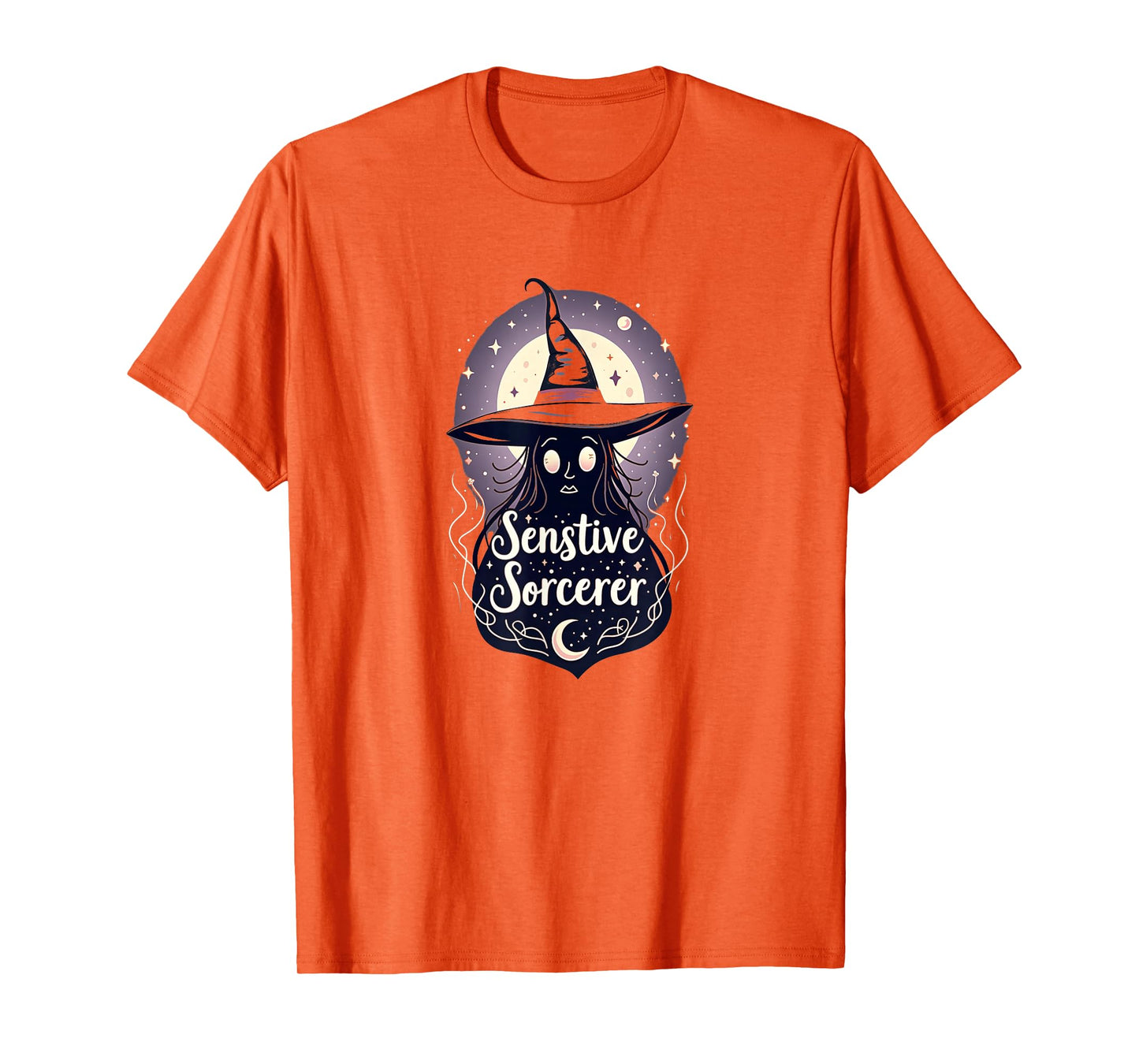 Halloween Personality Types: Sensitive Sorcerer Magical Art T-Shirt
