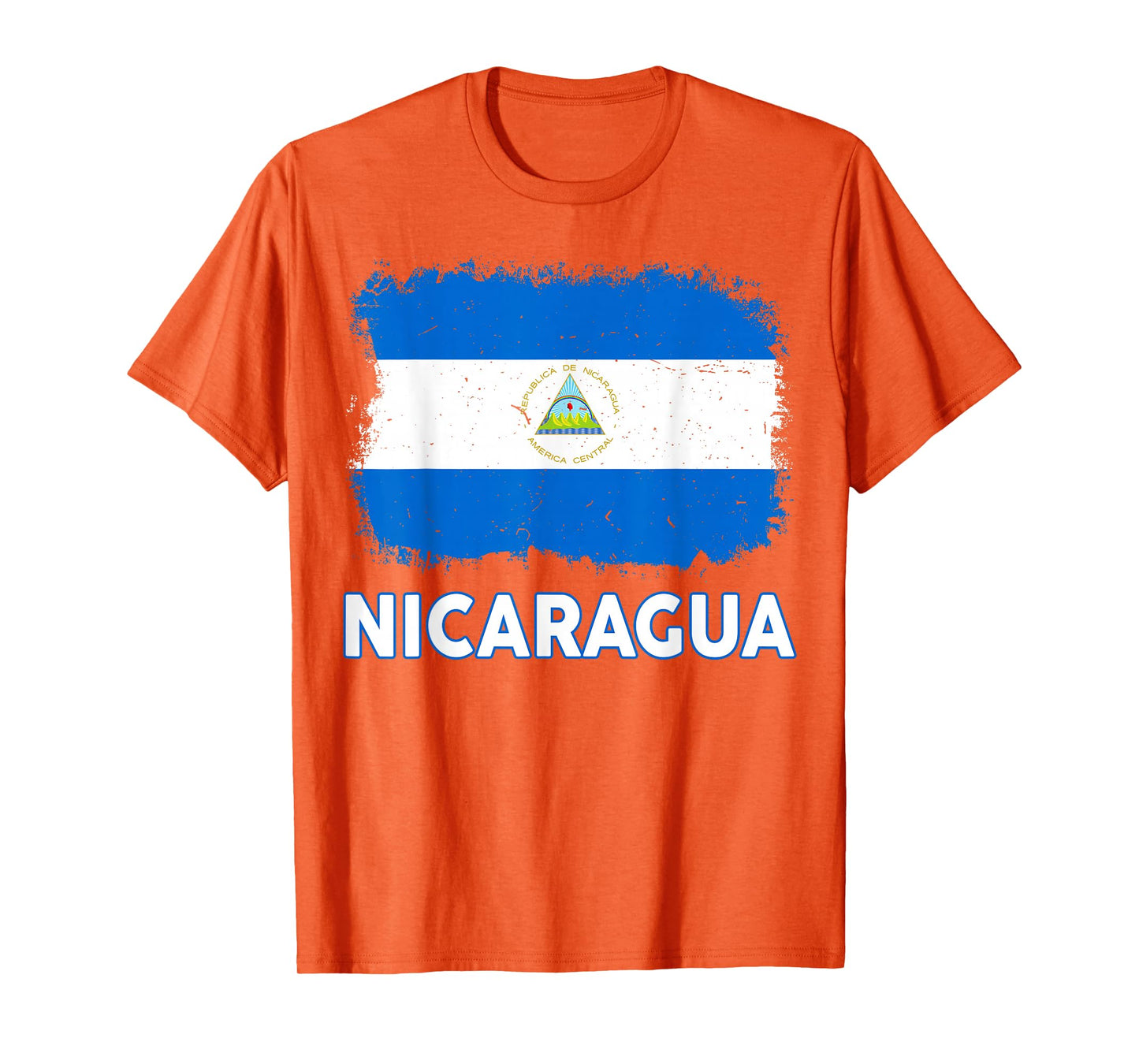 Toddler Nicaragua Flag Nicaraguan Hispanic Heritage Men Boy T-Shirt
