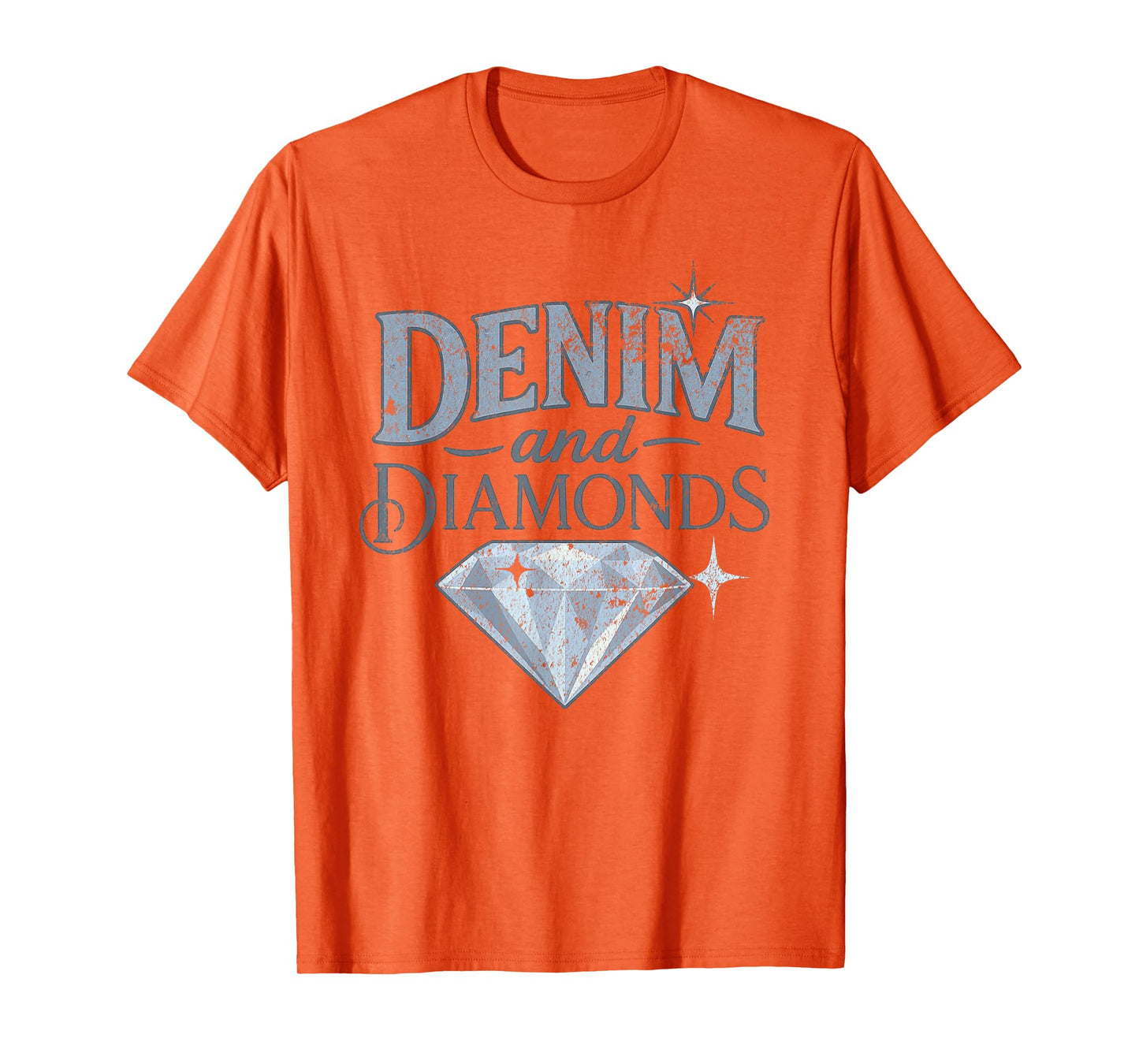 Denim And Diamonds Faded Vintage T-Shirt