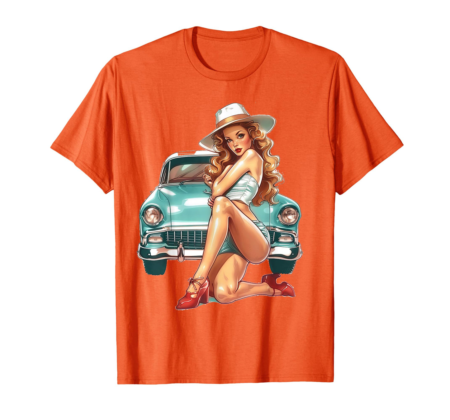 Pinup Girl Pin Up Vintage Retro girls T-Shirt