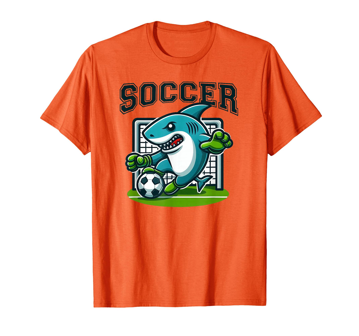 Soccer Shark Playing Soccer T-Shirt