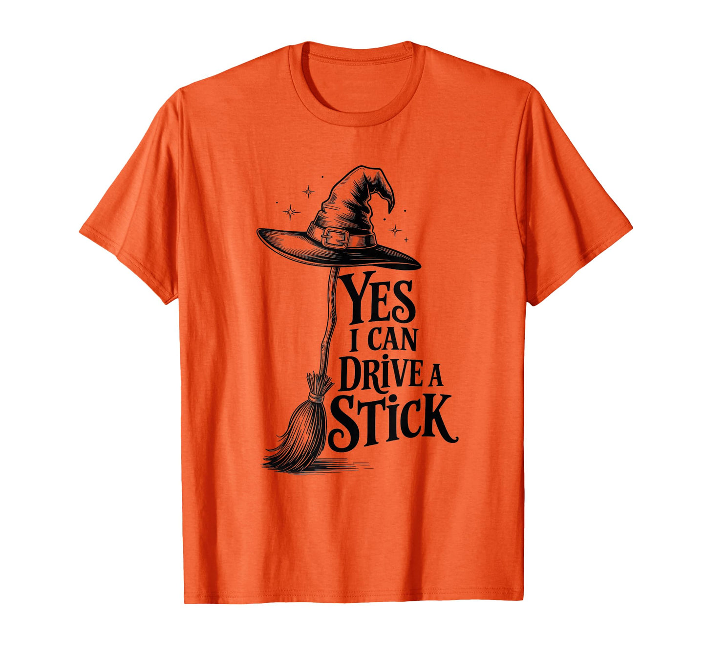 yes i can Drive a Stick Halloween T-Shirt