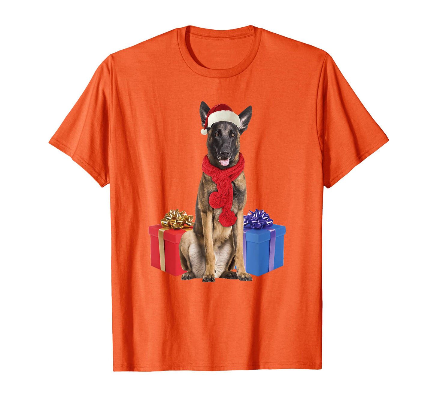 Christmas Malinois Dog Cute T-Shirt