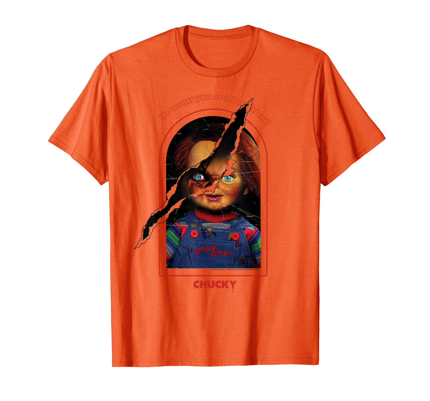 Chucky Split Face T-Shirt