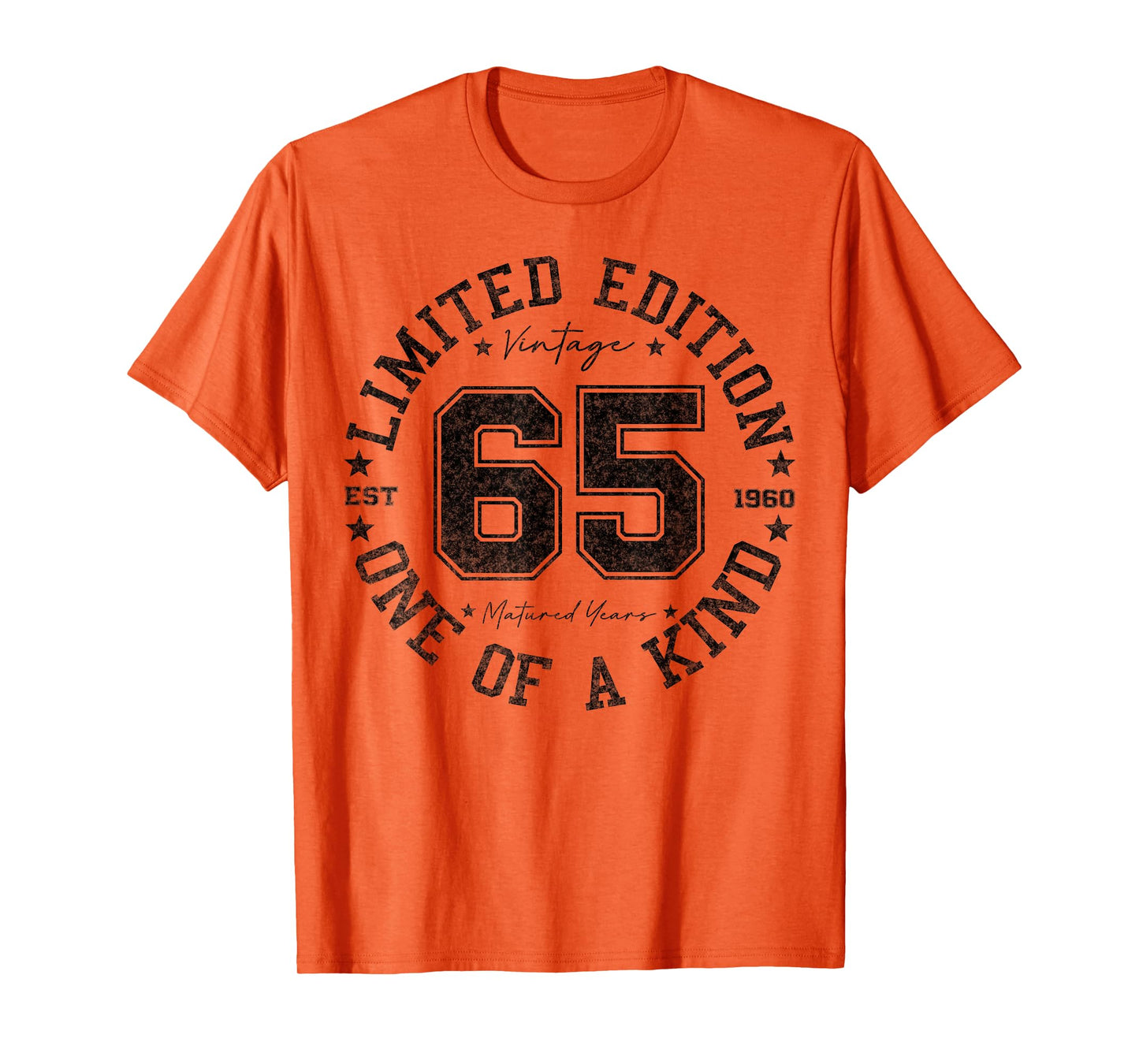 65 Year Old Gifts Vintage 1960 Limited Edition 65th Birthday T-Shirt