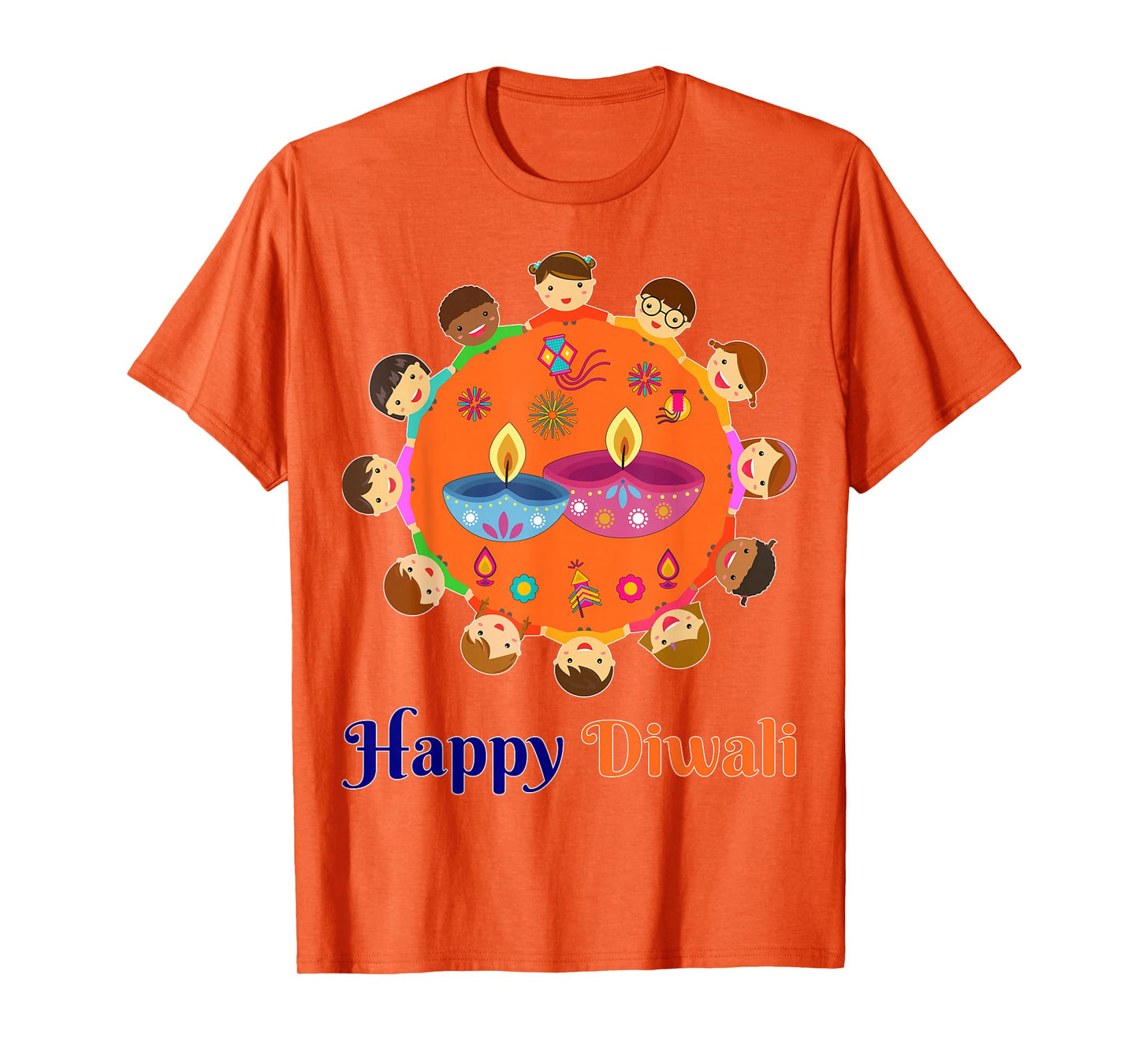Toddler Diwali-Shirt Kid Men Women Family Hindu Happy Diwali T-Shirt