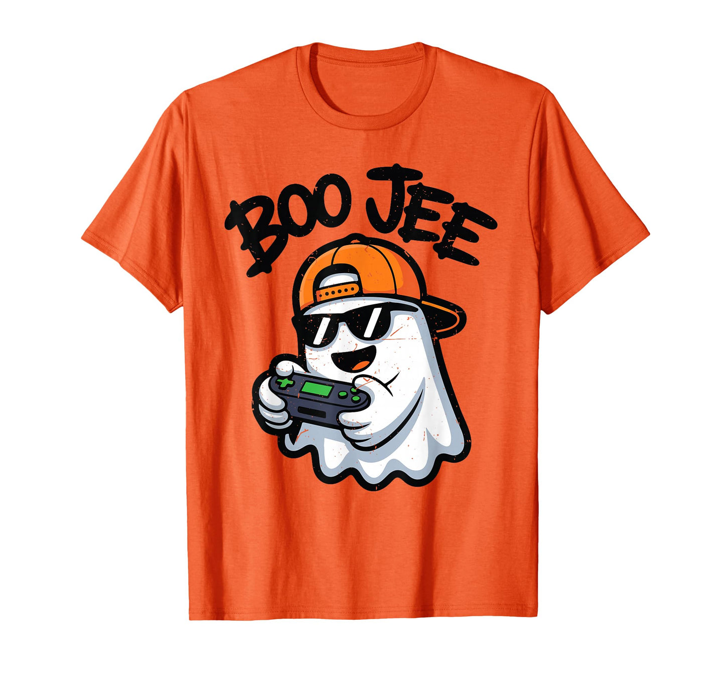 Boy Boo JEE Cute Ghost Video Game Funny Halloween Ghost Teen T-Shirt