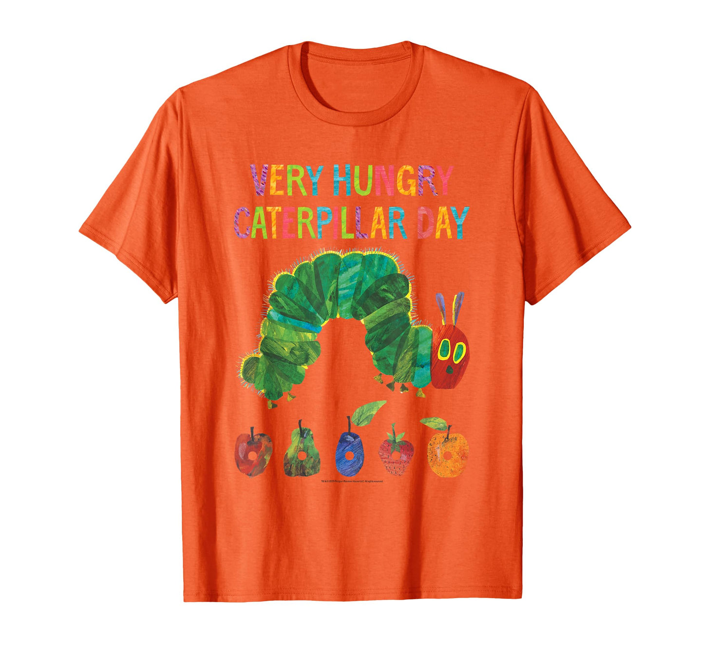 Eric Carle Very Hungry Caterpillar Day Children's Book T-Shirt