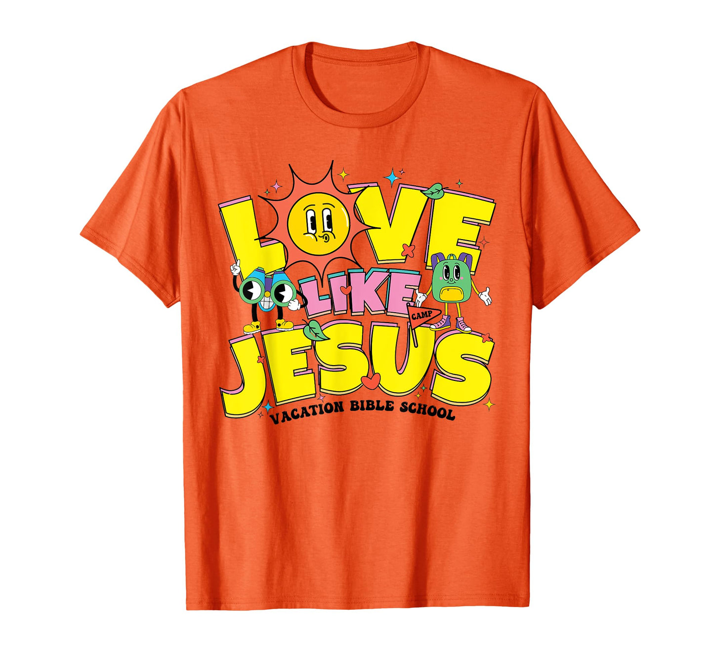 VBS 2025 Live It Out Love Like Jesus Vacation Bible School T-Shirt