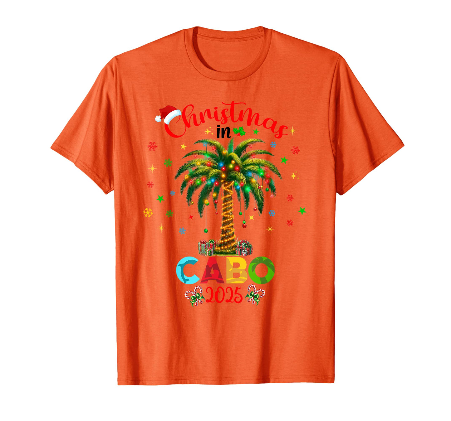 Mexico Cancun Cabo Christmas Trip Family Reunion Tropical T-Shirt