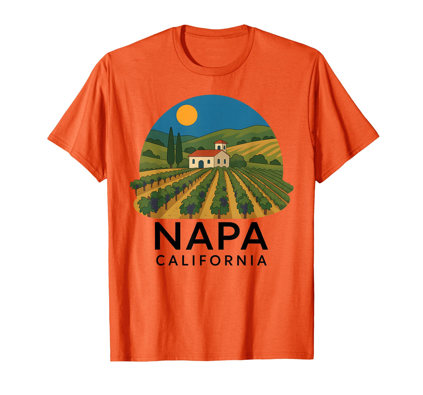 Napa California Wine Country Tasting Valley Love Retro Grape T-Shirt