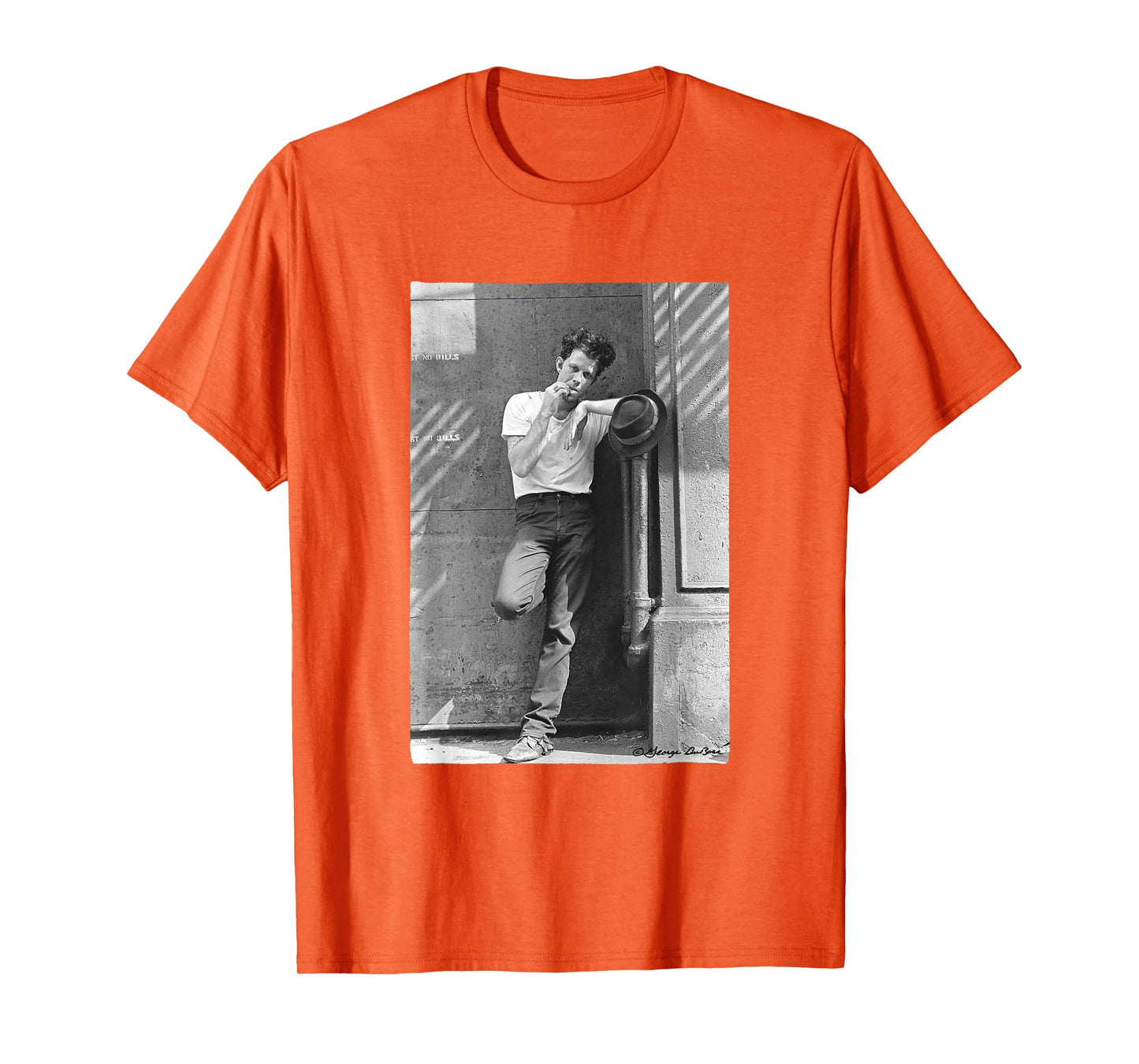 Tom Waits Street Portrait By George DuBose T-Shirt