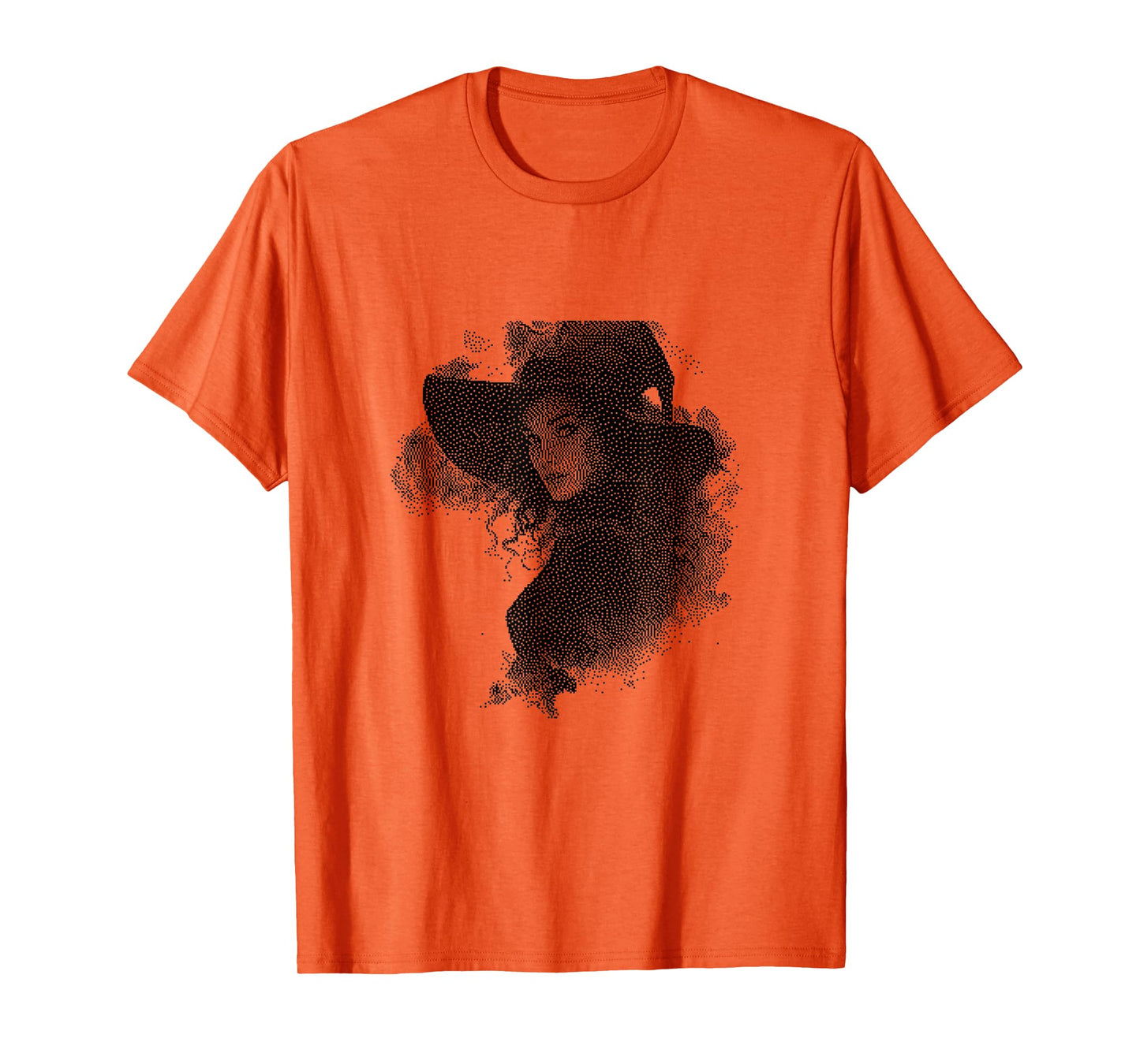 Spooky Witch Halloween Art T-Shirt