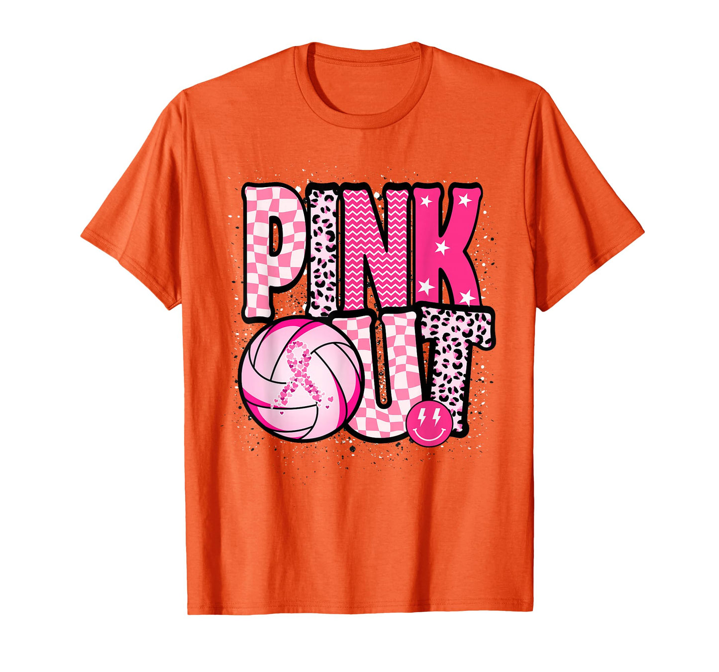 Dig For A Cure Volleyball Pink Out Breast Cancer Awareness T-Shirt