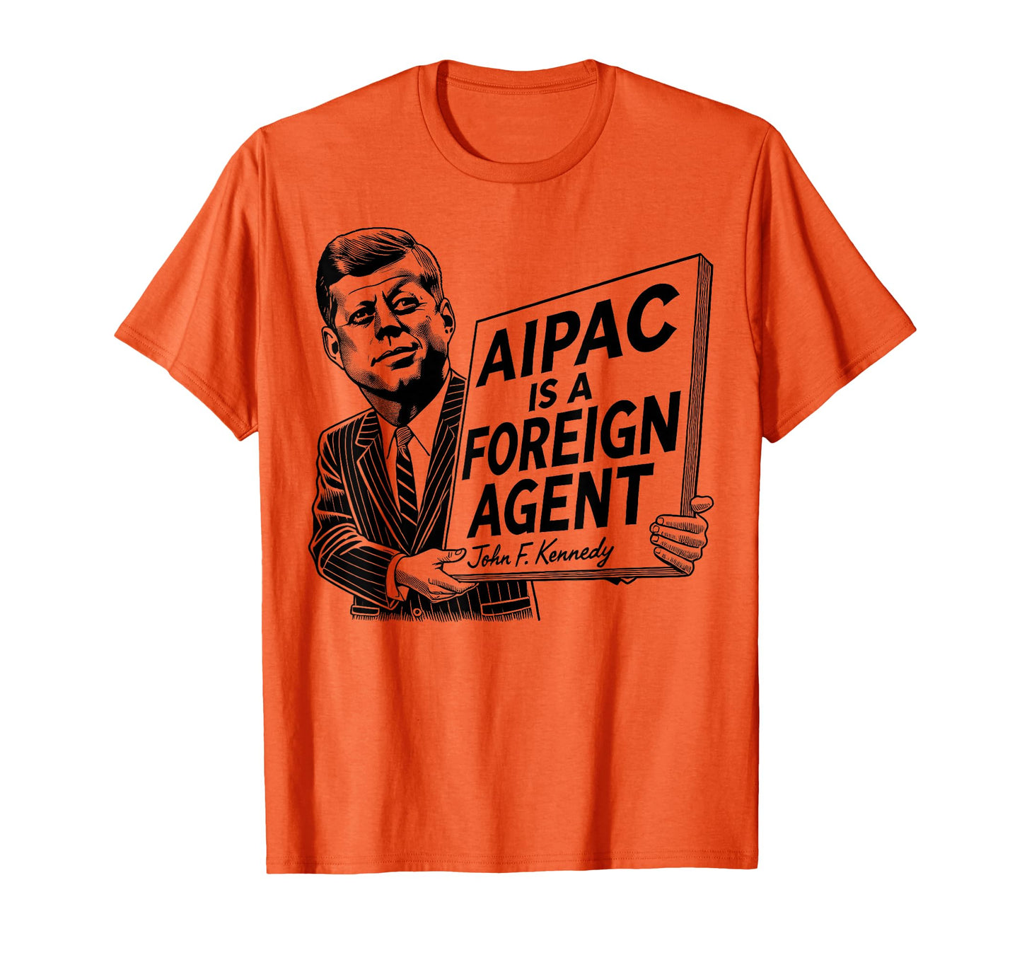AIPAC is a Foreign Agent, America Trump 2024 T-Shirt