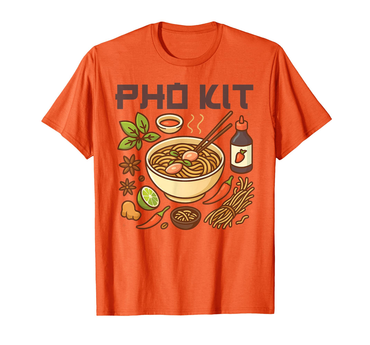 pho kit Funny Japanese Food Vintage Ramen pho kit T-Shirt