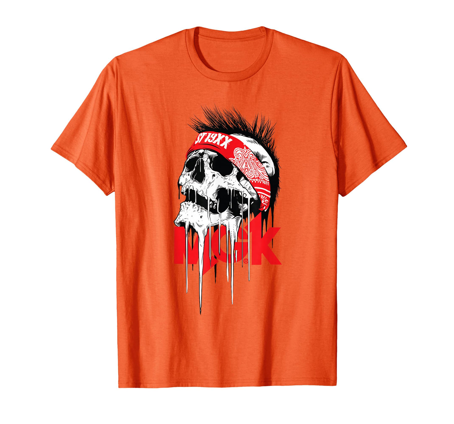 Official Machine Gun Kelly Invincible Skull T-Shirt