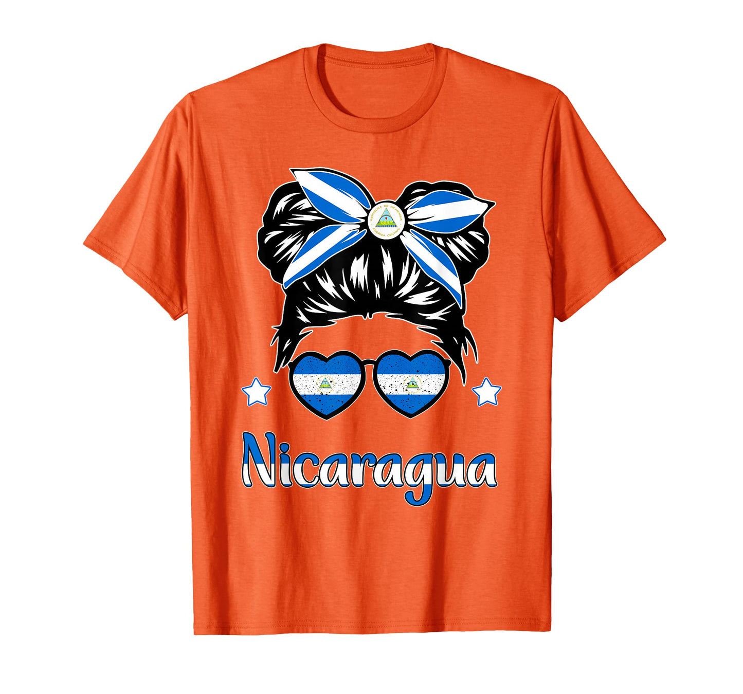 Toddler Girls Nicaragua Flag Nicaraguan Hispanic Heritage T-Shirt