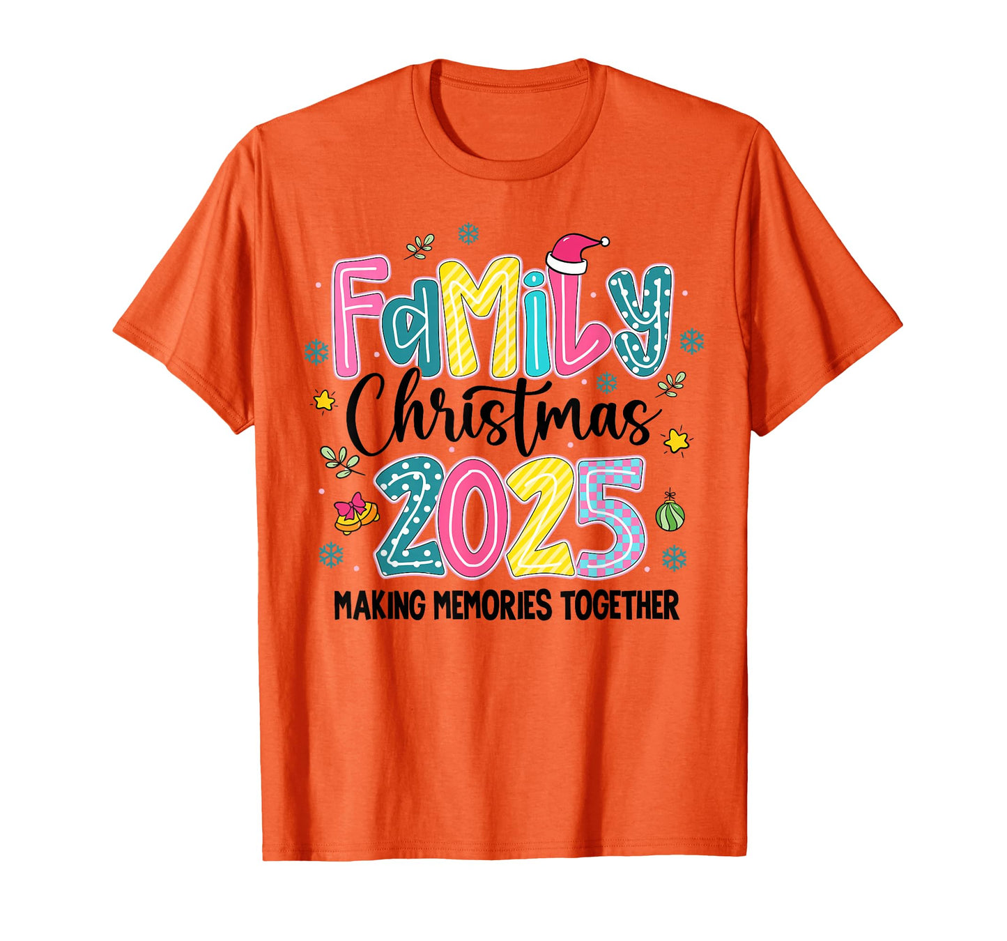 Family Christmas 2025 Matching Outfit Xmas Squad Men Women T-Shirt
