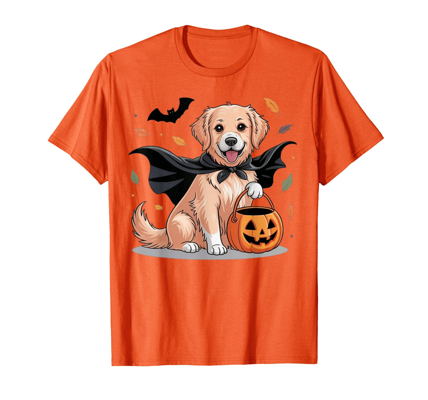 Labrador Retriever Dogs Ghost Witch Mummy Halloween Pumpkins T-Shirt