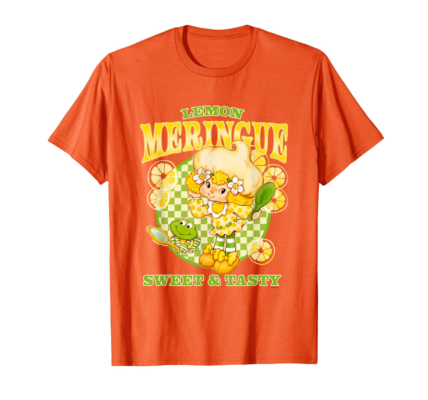 Strawberry Shortcake Lemon Meringue Sweet & Tasty Retro Logo T-Shirt