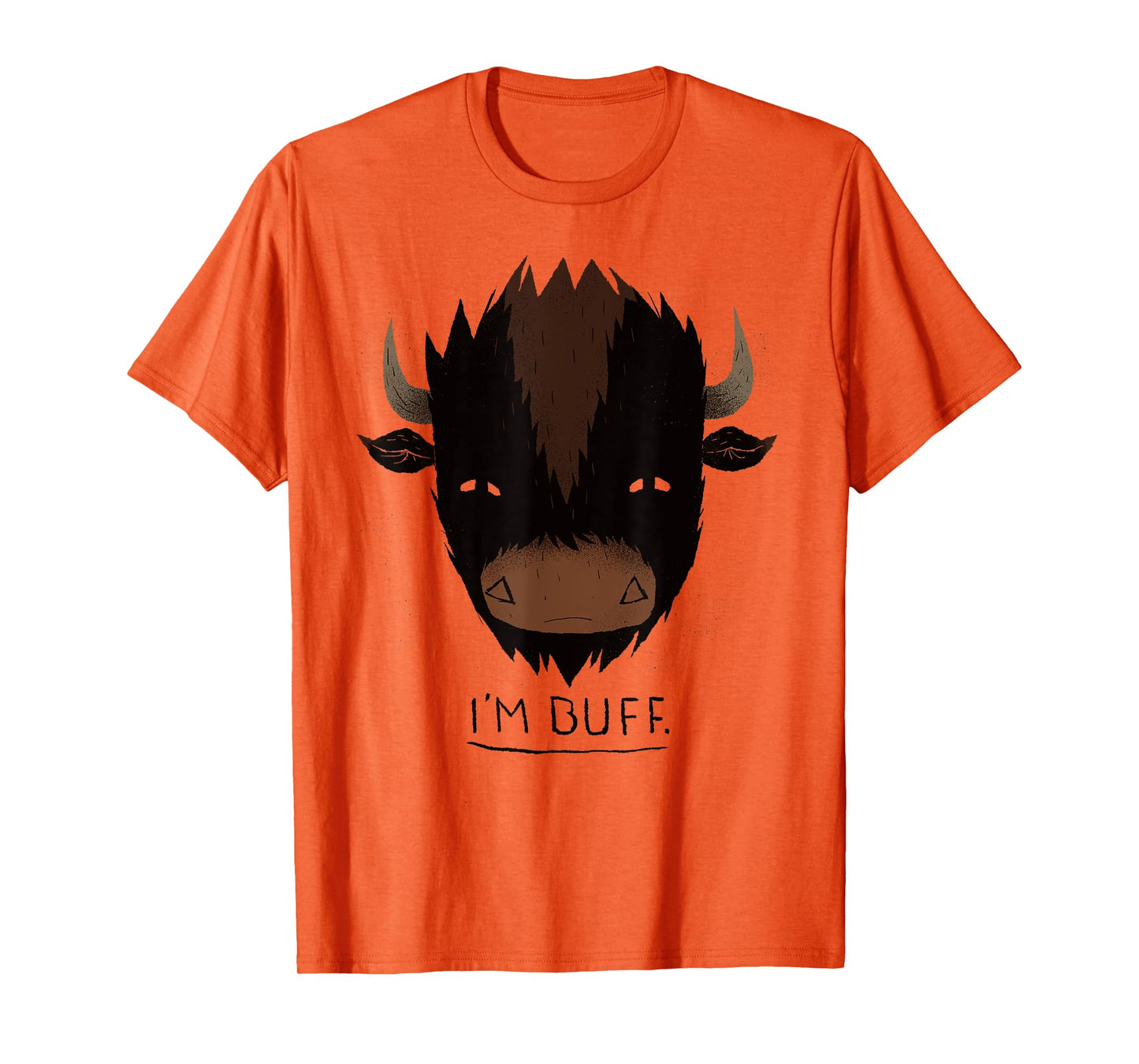 i'm buff buffalo T-shirt / buff workout tee / gym shirt pun T-Shirt