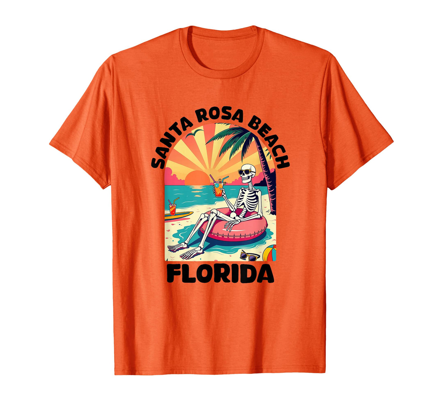 Santa Rosa Beach Florida Souvenir Walton County T-Shirt