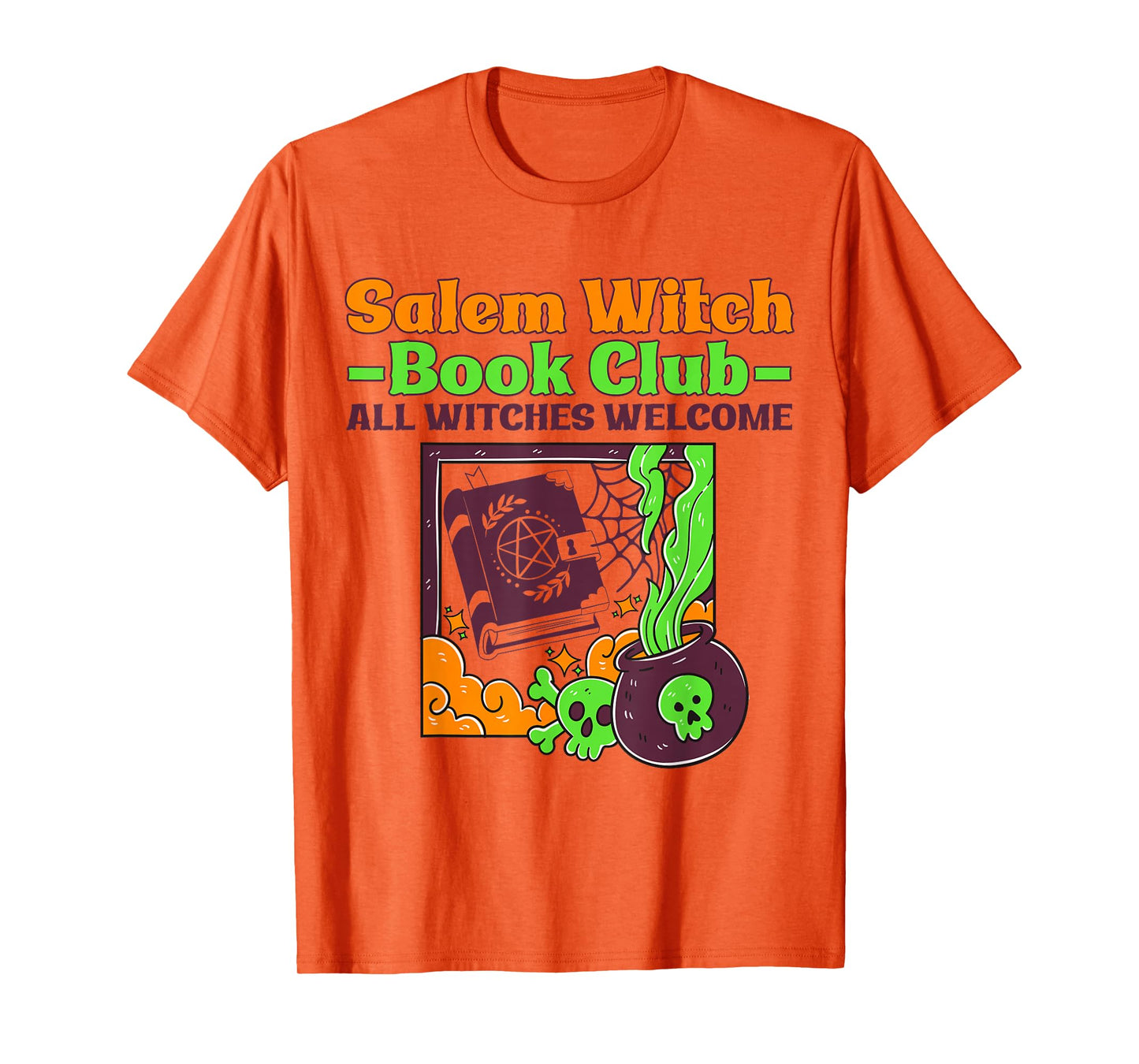 Salem Witch Book Club All Witches Welcome T-Shirt