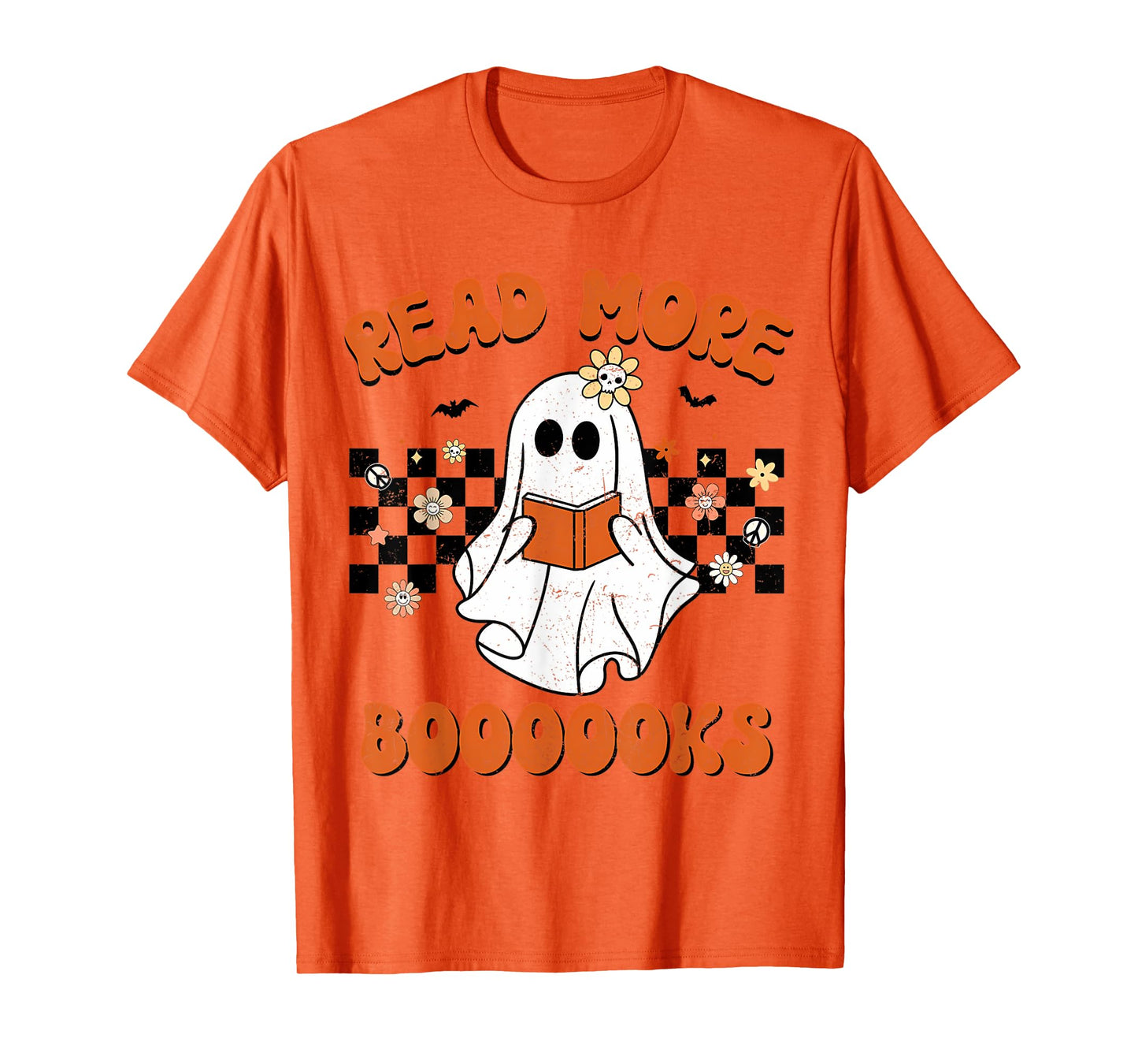 Vintage Halloween Read More Books Cute Boo Read Book T-Shirt