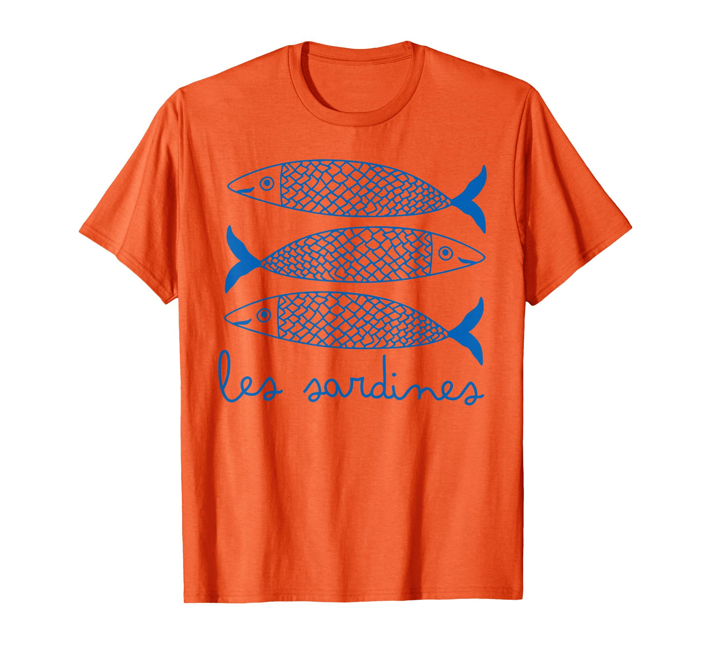 Les Sardines Tinned Fish Retro Graphic For Men Women T-Shirt