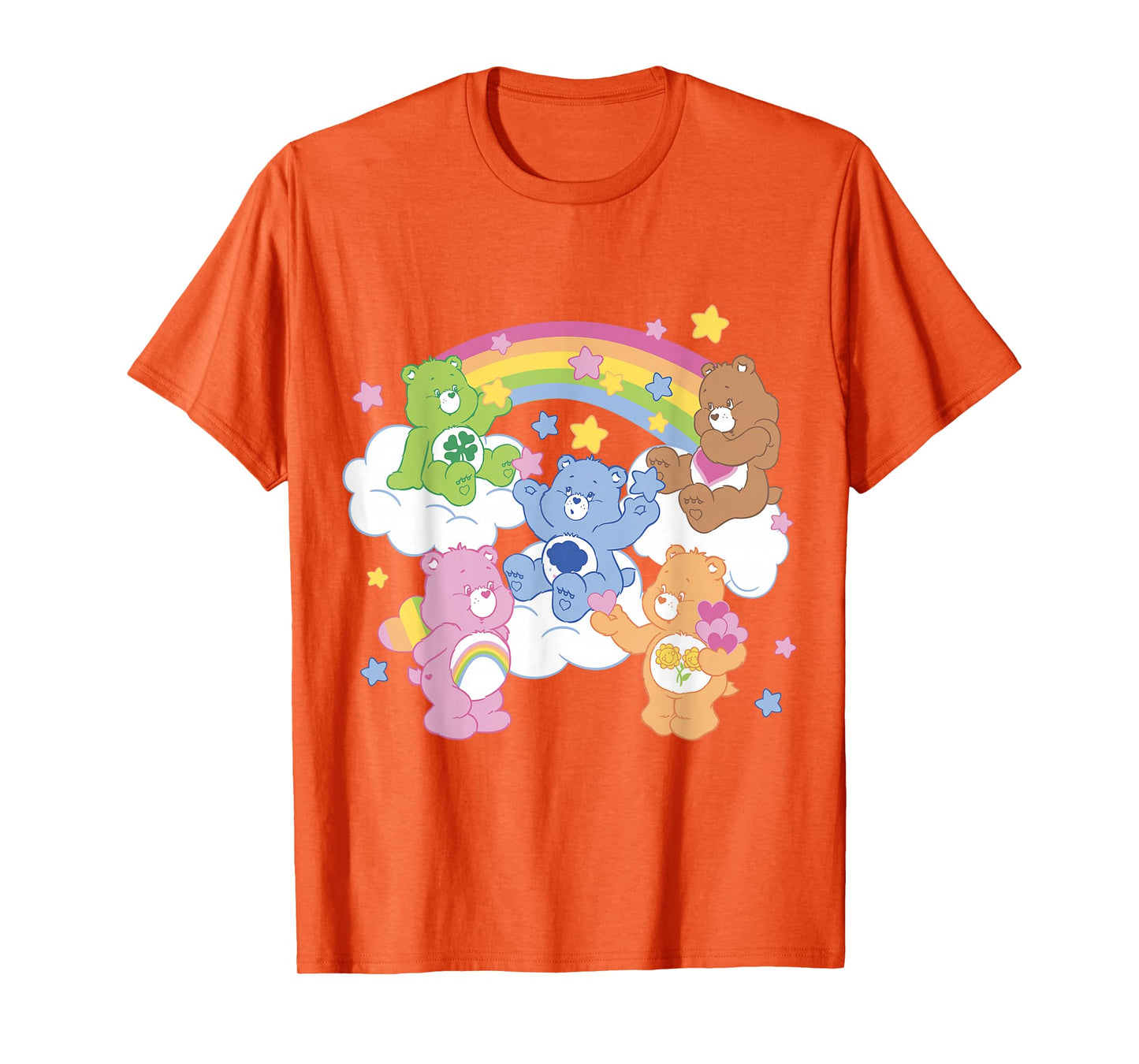 Care Bears A Bear For Everyone Rainbow Group Shot T-Shirt