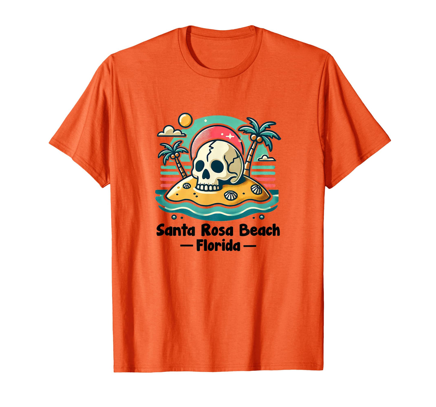Santa Rosa Beach Florida Souvenir Walton County T-Shirt
