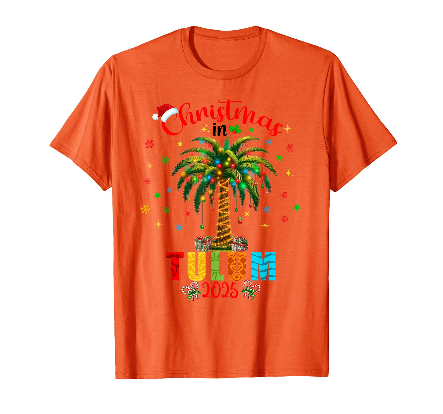 Mexico Cancun Cabo Christmas Trip Family Reunion Tropical T-Shirt