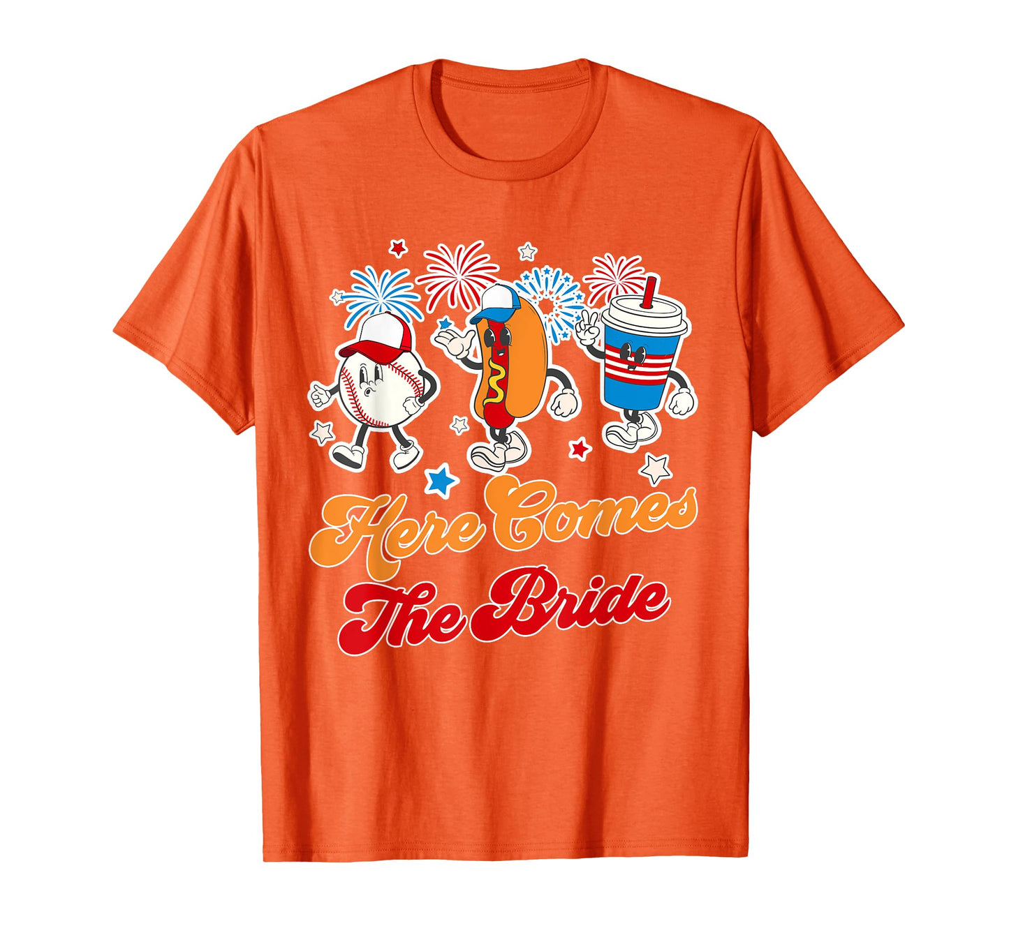 Bride To Be Baseball Bachelorette Party Here Comes The Bride T-Shirt