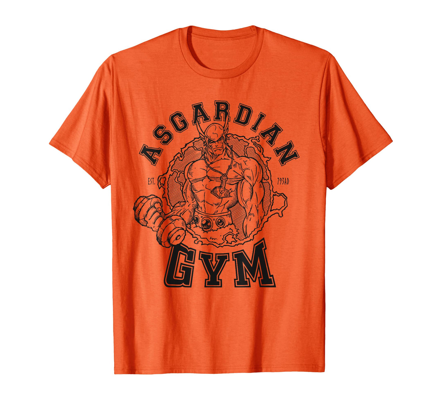 Asgardian Gym - Viking Norse God Gym T-Shirt