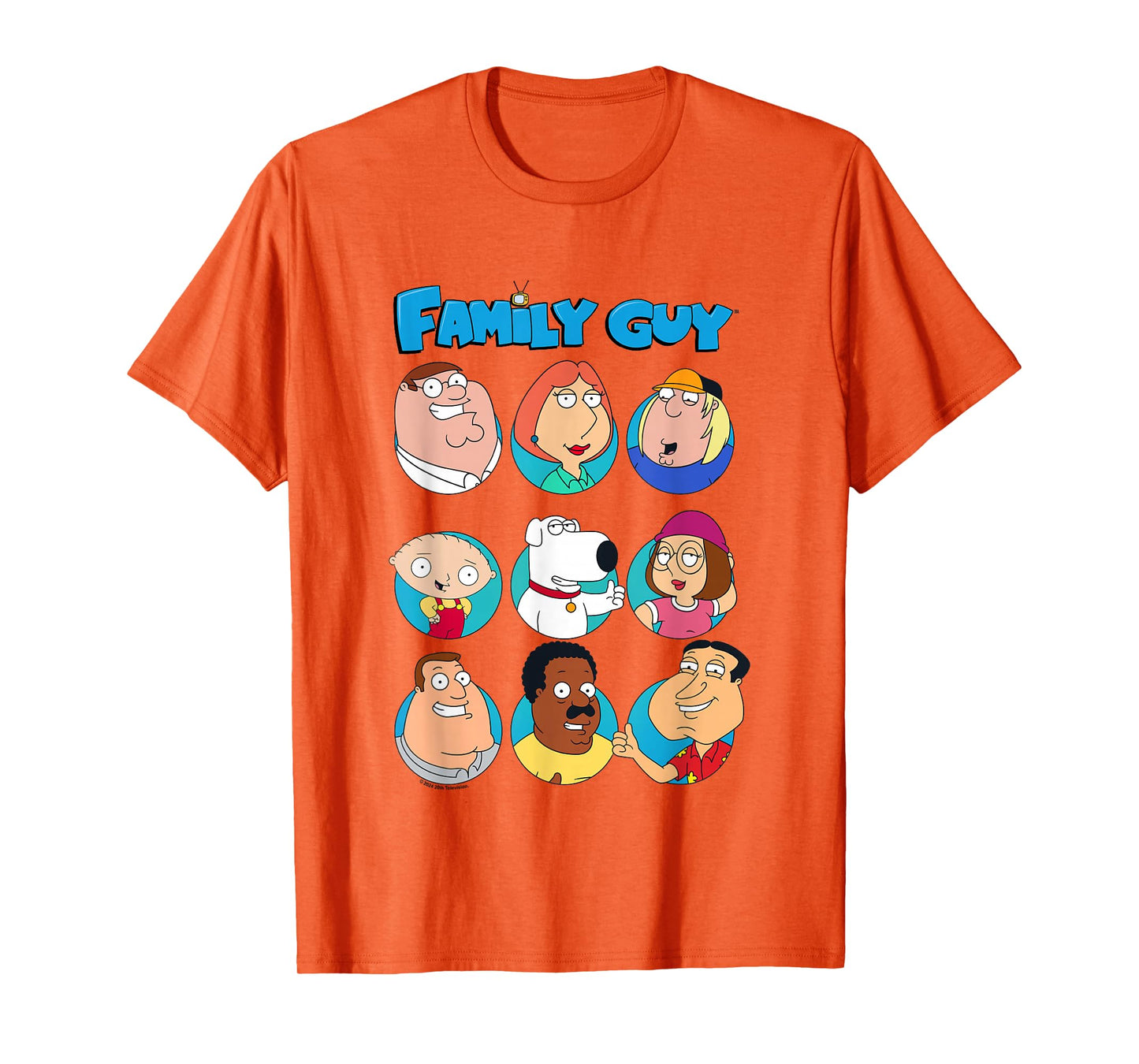 Family Guy Quahog's First Family Group Box Up T-Shirt