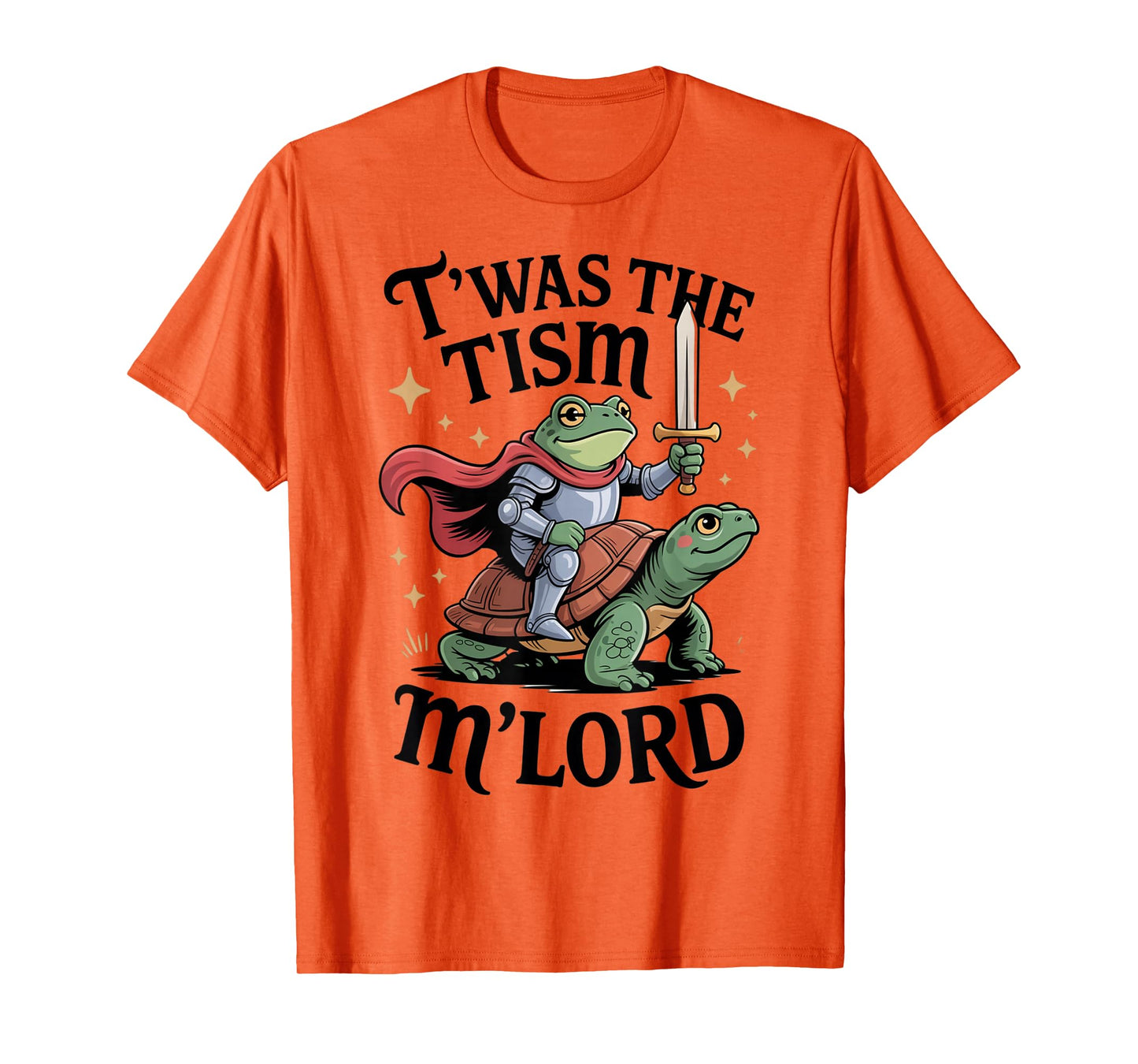 TWAS The Tism M Lord Funny Vintage Frog Graphic Tee Autism T-Shirt