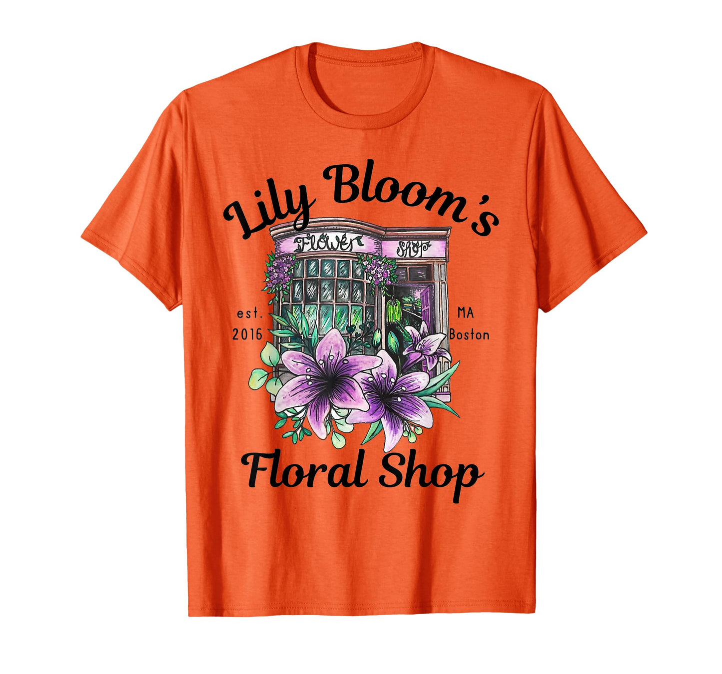 Lily Blooms Floral Shop It-Starts-With Us Bookish T-Shirt