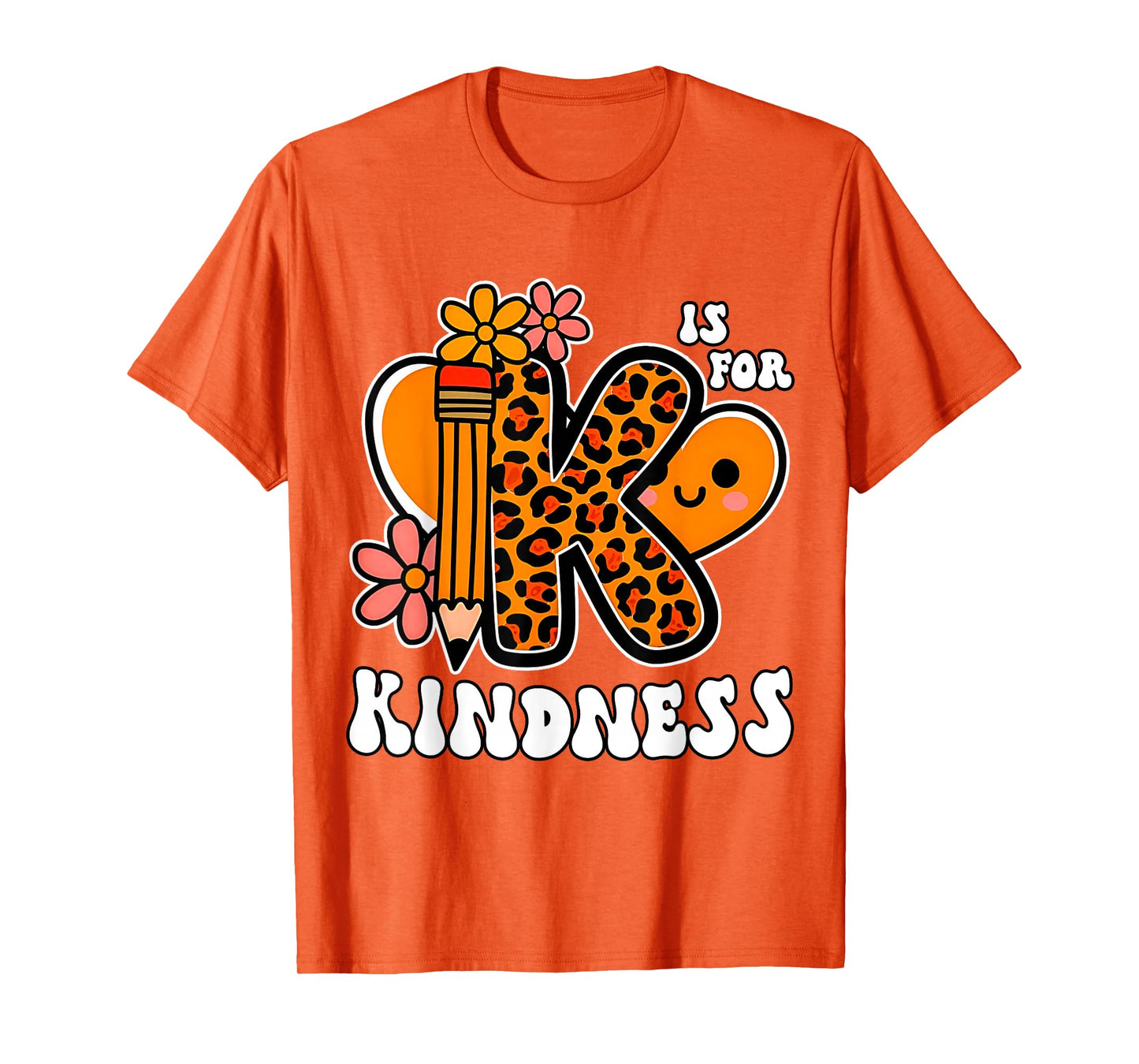 Unity Day Shirt Kindness Orange Teacher Kids Be Kind T-Shirt