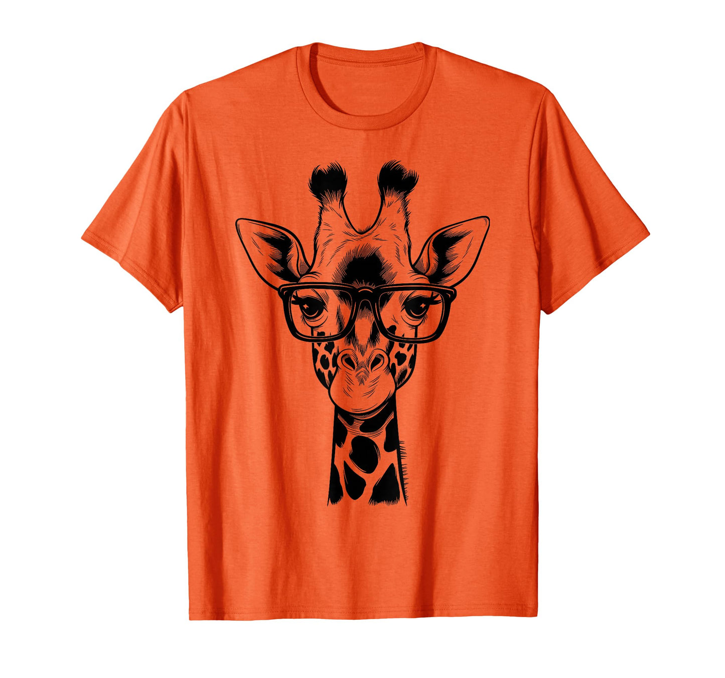 Cute Giraffe Graphic Casual Summer Funny Cool Animal Lover T-Shirt