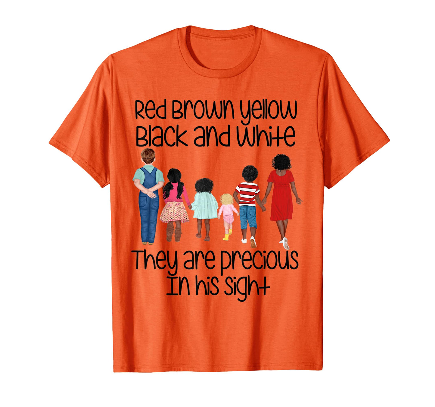 They are precious in his sight Jesus loves the children gift T-Shirt