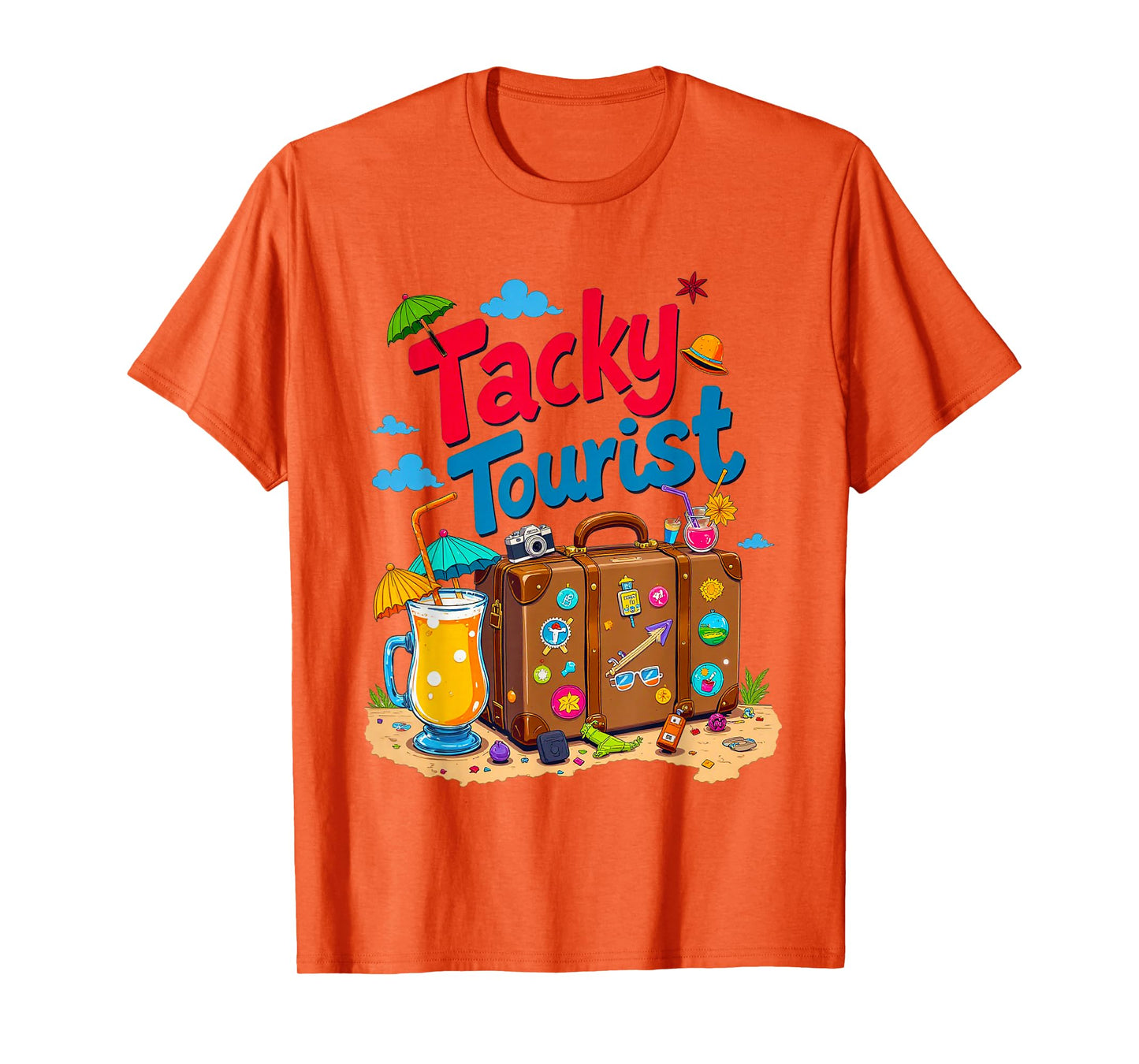 Tacky Tourist Day Outfit Tacky Tourist Costume Idea Tacky T-Shirt