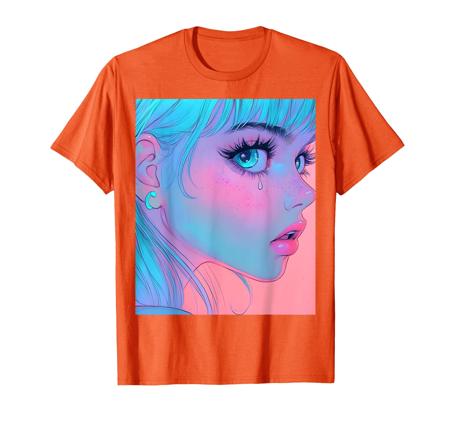 Anime Girl Vaporwave Egirl Aesthetic Japanese Otaku T-Shirt