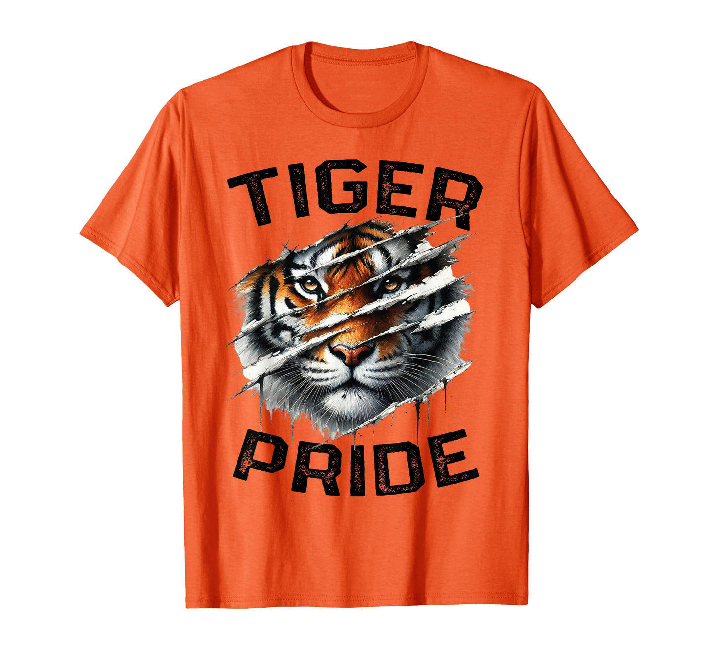 Tiger Pride Retro Vintage Tiger School Sports Team T-Shirt