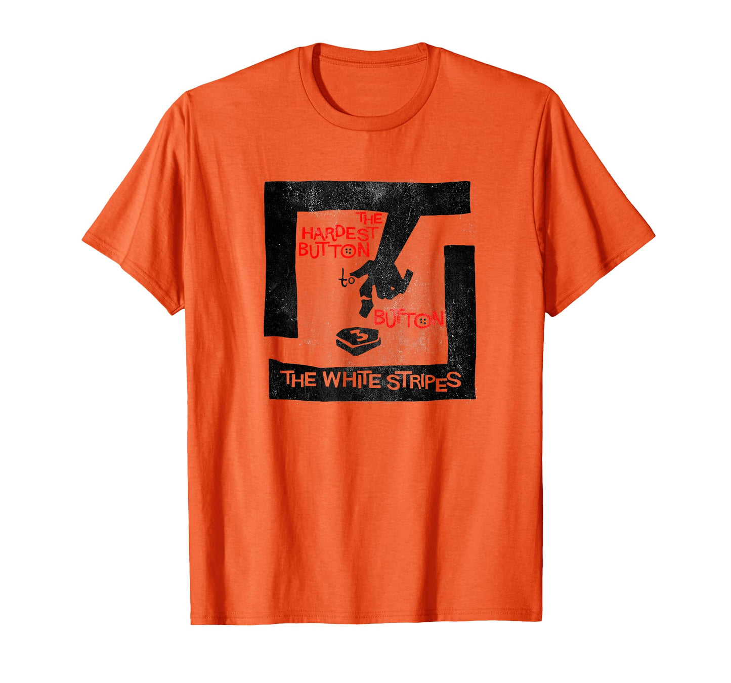 The White Stripes Hardest Button T-Shirt