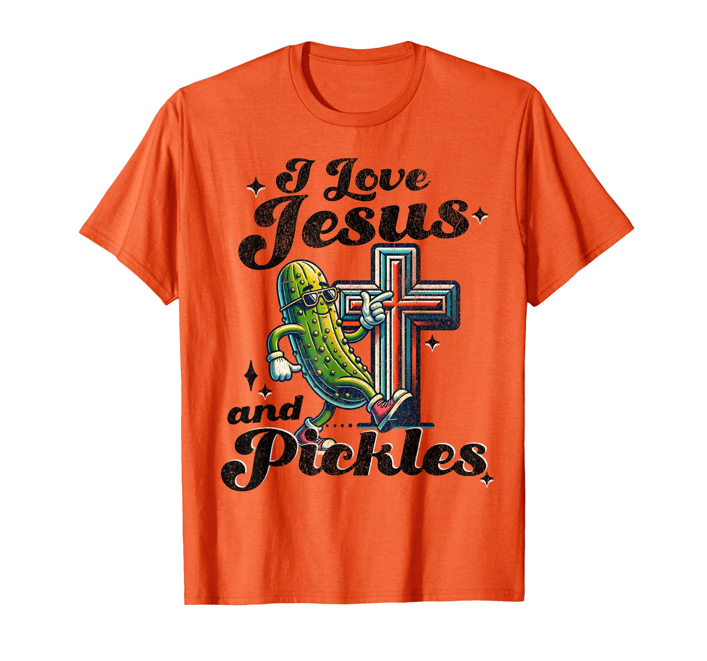 I Love Jesus and Pickles T-Shirt