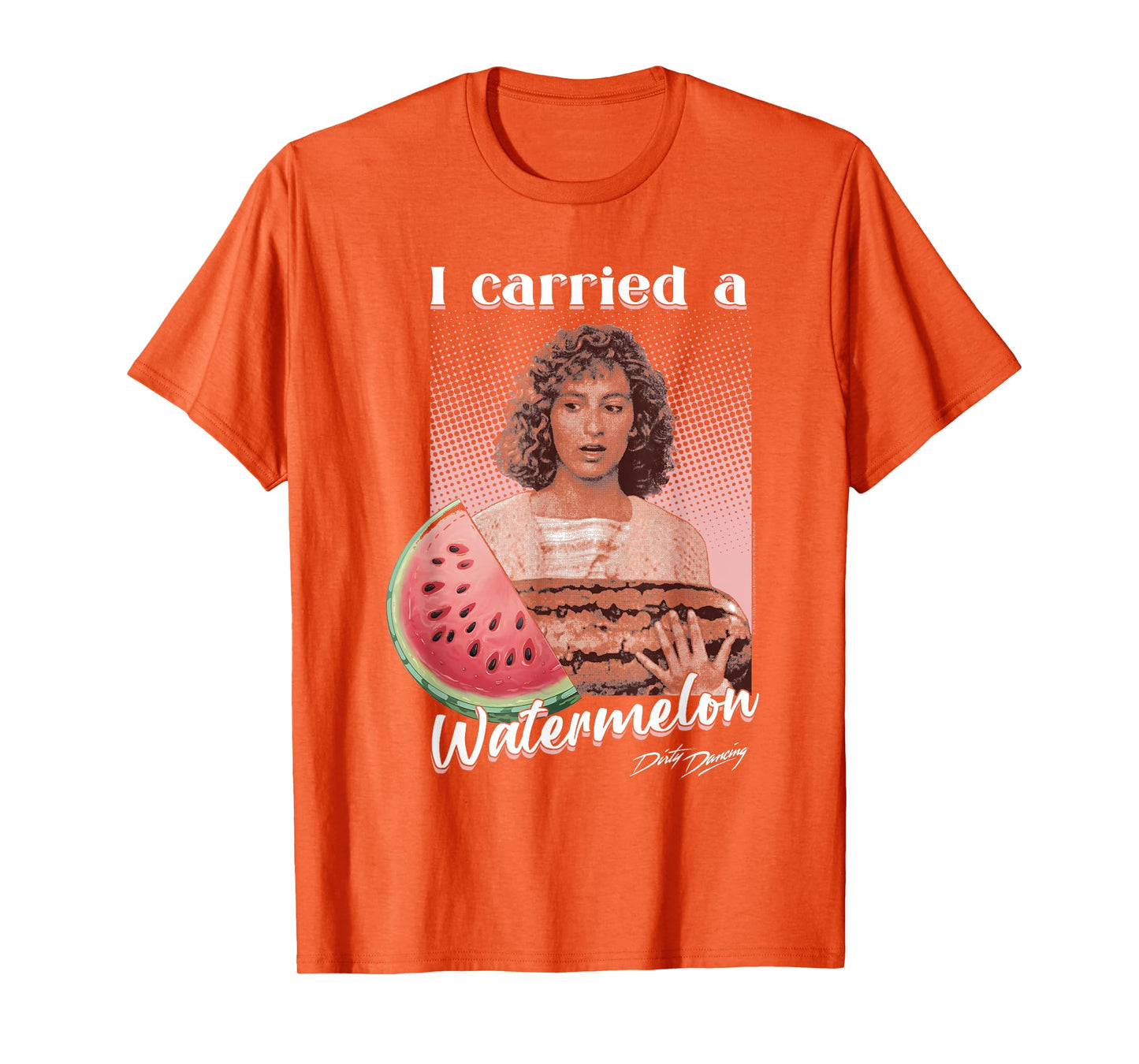 Dirty Dancing I Carried a Watermelon Photo Vintage Movie T-Shirt