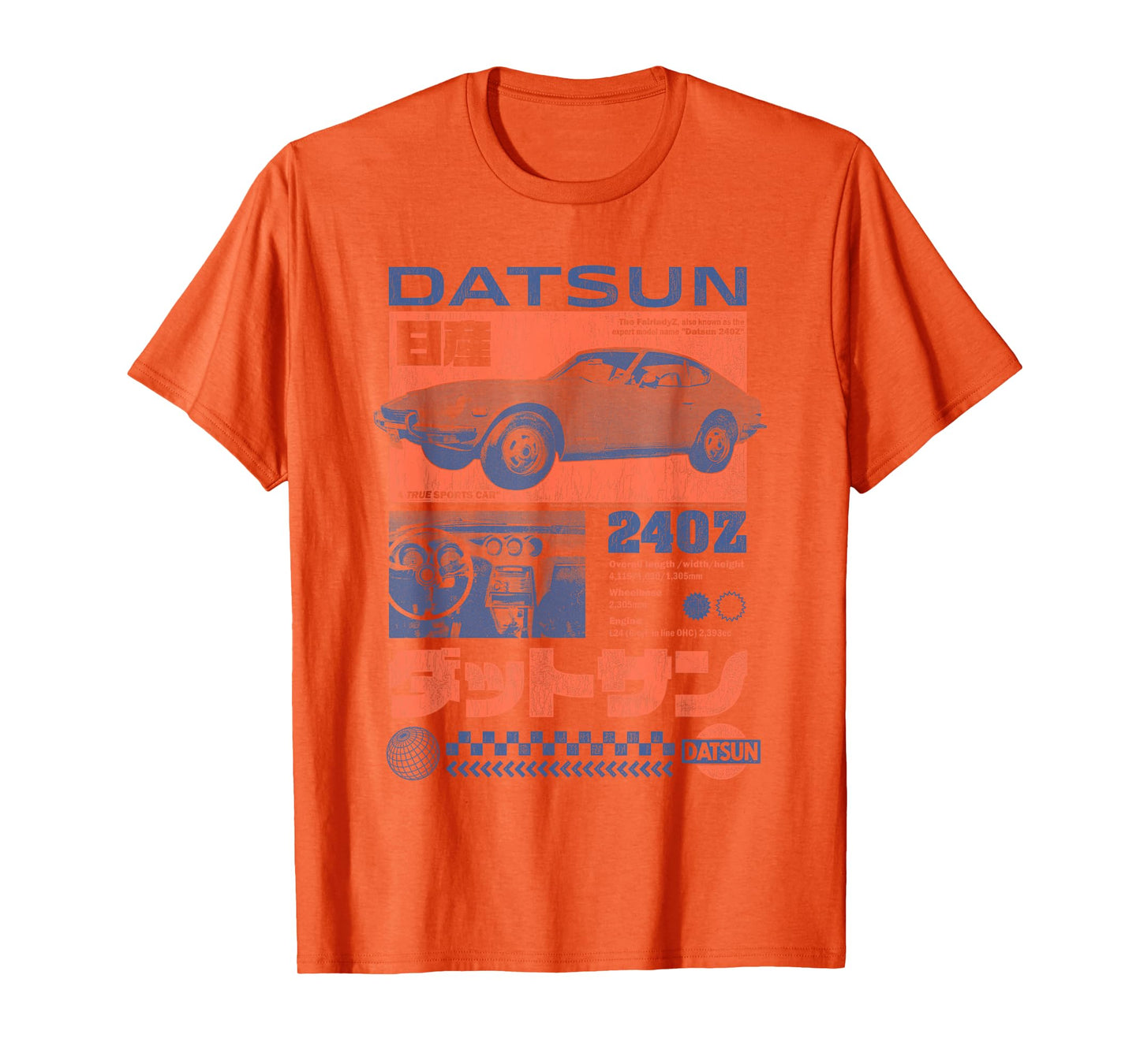 Nissan Datsun 24OZ Retro Advertisement Vintage Car T-Shirt